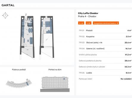 foto: 4 | Prodej bytu, 2+kk, 43 m²