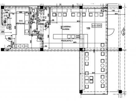 Křižna | Pronájem - obchodní prostor, 120 m²