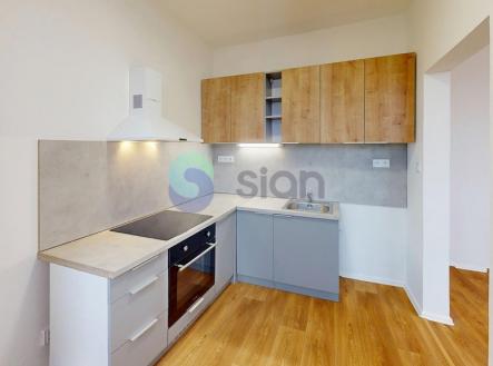 kitchen-defurnished-1.jpg | Pronájem bytu, 2+1, 43 m²
