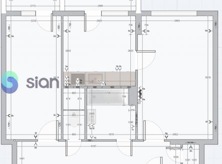 1890.png | Pronájem bytu, 2+1, 56 m²