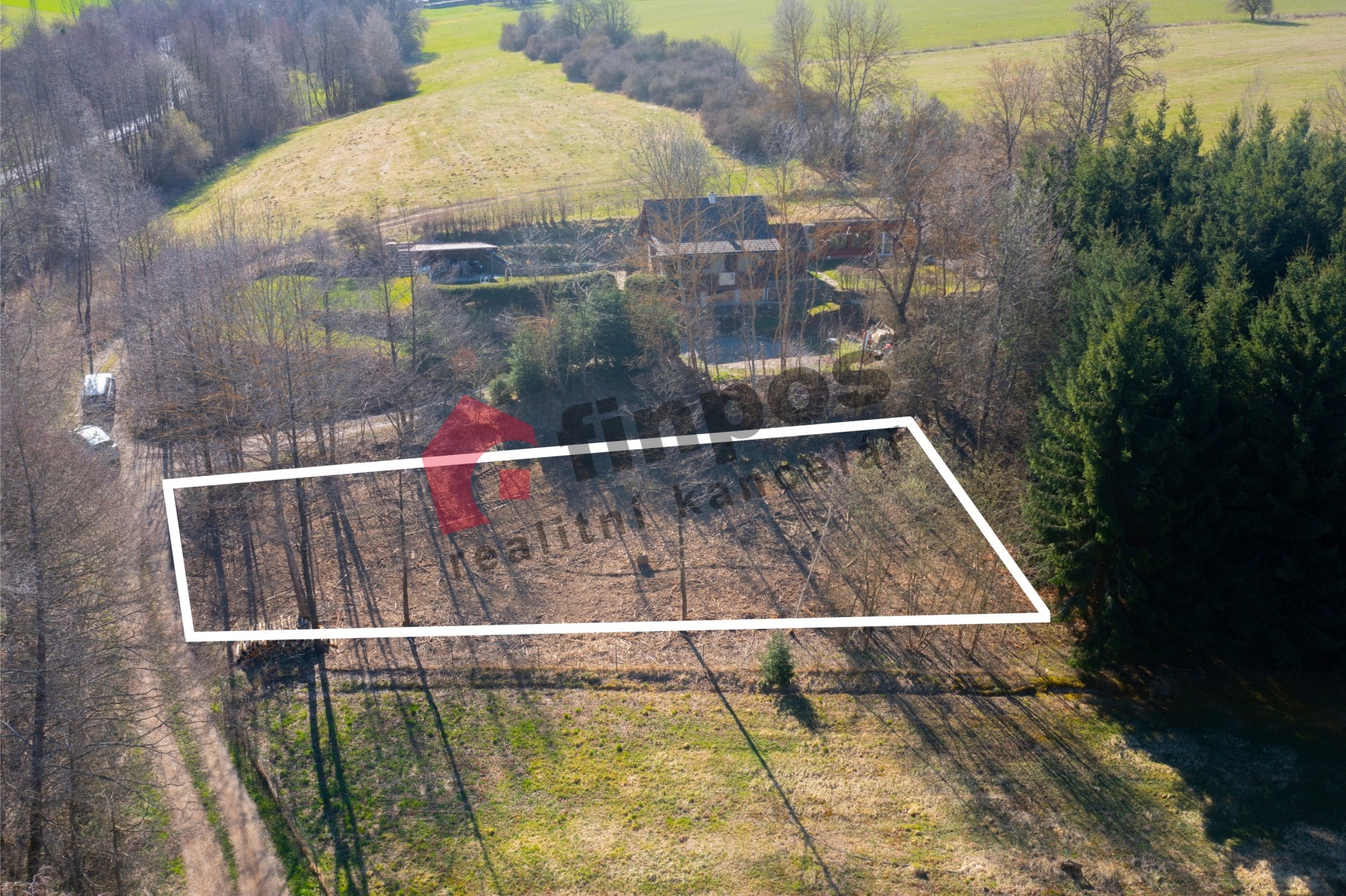 Prodej pozemku pro stavbu chaty v Bítovčicích, okr. Jihlava