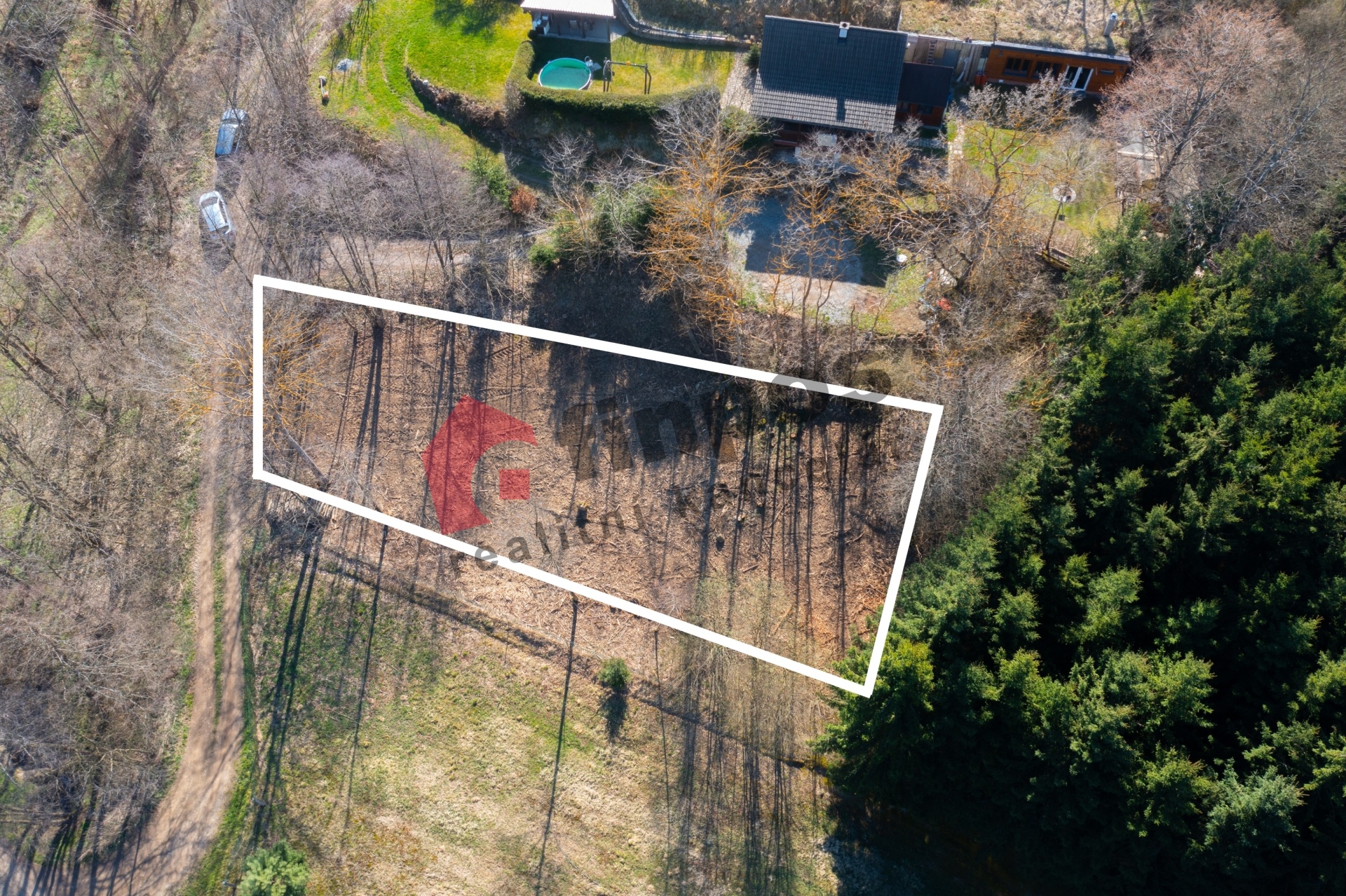 Prodej pozemku pro stavbu chaty v Bítovčicích, okr. Jihlava