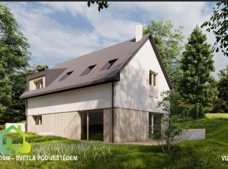 vizualizace RD 1 | Prodej - pozemek pro bydlení, 1 123 m²