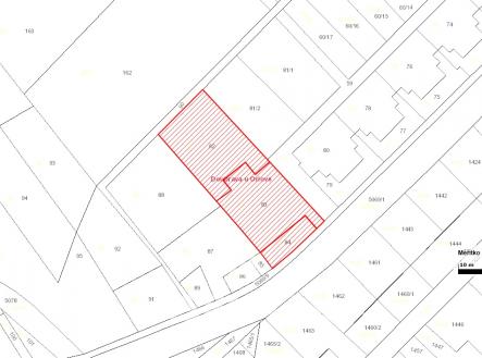 mapa | Prodej - pozemek pro bydlení, 1 377 m²