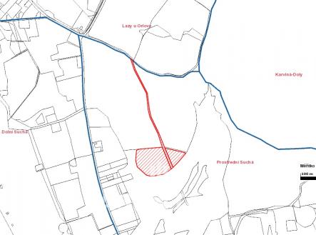 mapa | Prodej - pozemek, ostatní, 18 559 m²