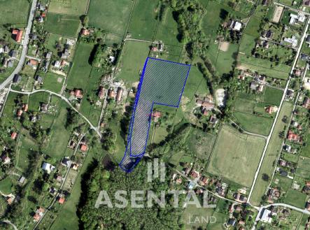 mapa | Prodej - pozemek, zemědělská půda, 18 340 m²