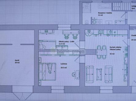 2. NP - návrh | Prodej - dům/vila, 148 m²