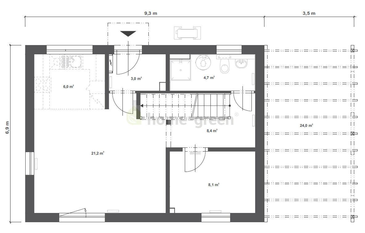 Prodej RD 4+KK na klíč  99 m², poz.-707m², Veverské Knínice