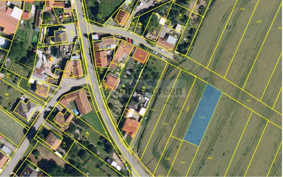 Prodej stavebního pozemku - 800 m², Veverské Knínice, Brno - venkov
