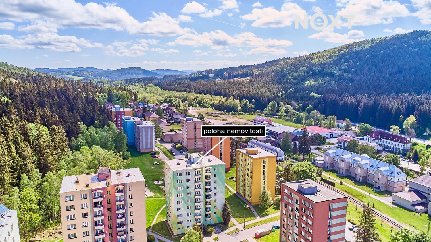 Prodej byt 3+1, 58㎡|Jihočeský kraj, Český Krumlov, Loučovice, 276, 38276