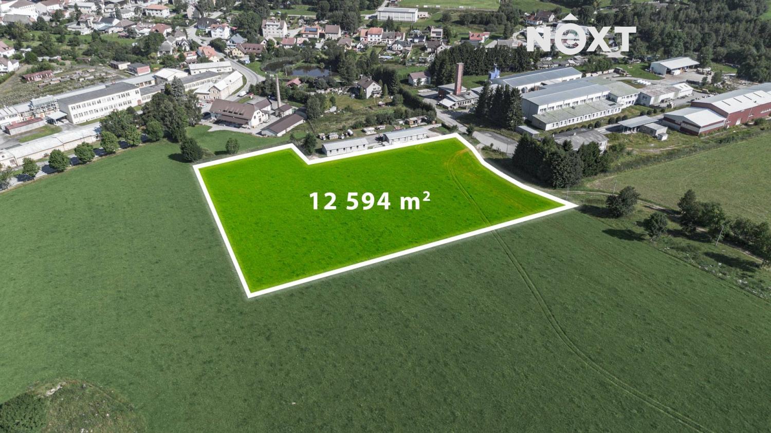 Prodej pozemek Komerční, 12594㎡