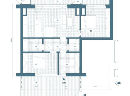 Prodej bytu, 3+kk, 71 m²