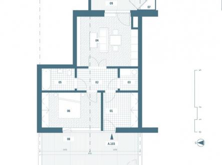 Prodej bytu, 2+kk, 61 m²