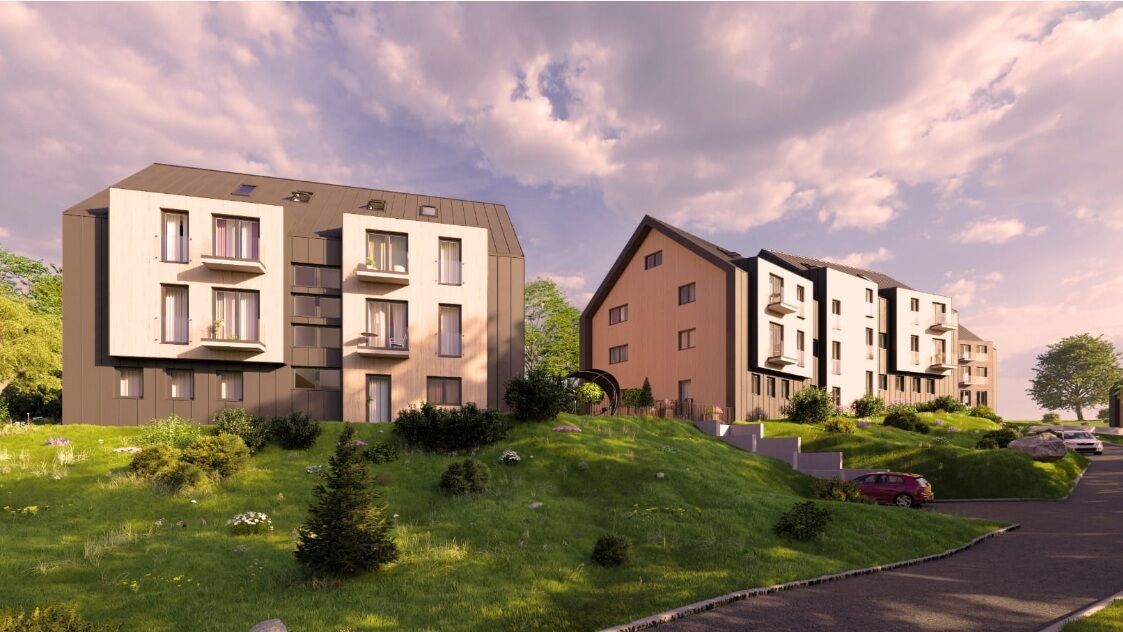 Apartmán – mezonet s balkonem, 2+kk 85,4 m2 v atraktivní lokalitě Černý Důl v Krkonoších