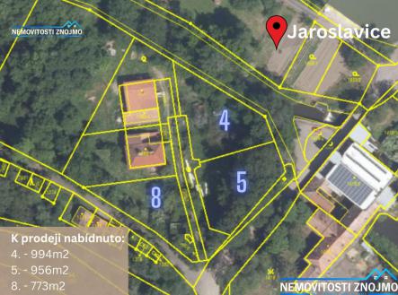 Jaroslavice - 3 pozemky.jpg | Prodej - pozemek pro bydlení, 773 m²