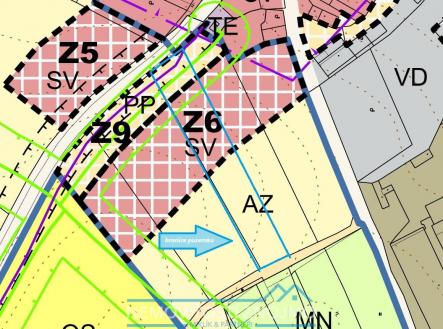 mapa_Nemovitosti Znojmo.jpg | Prodej - pozemek pro bydlení, 2 600 m²