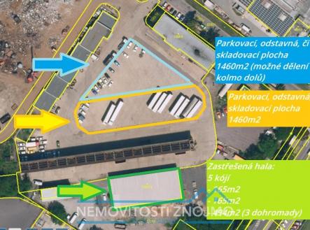 plochy_mapa_Nemovitosti Znojmo.jpg | Pronájem - komerční objekt, jiný, 165 m²