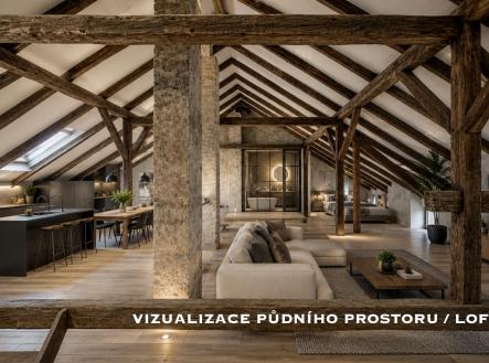 vizualizace loft.jpg | Prodej bytu, 2+1, 67 m²