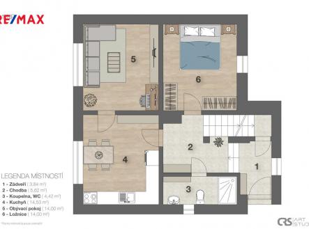 2d-layout-graficky-1np.jpg | Pronájem - dům/vila, 165 m²