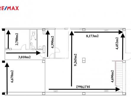 plzen-majerova-pudorys-1.jpg | Pronájem - obchodní prostor, 224 m²