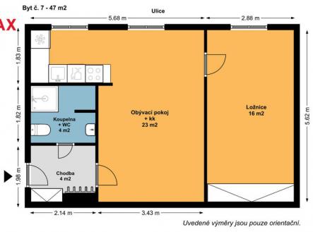 2326-dukelskabyt7.jpg | Pronájem bytu, 2+kk, 47 m²