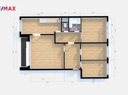 planek-copy.jpg | Prodej bytu, 4+1, 77 m²