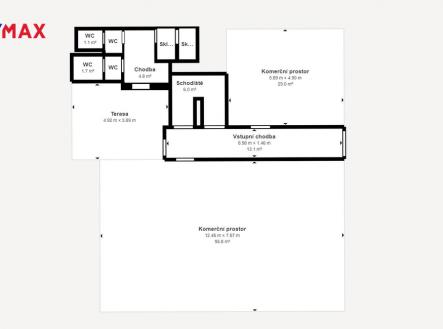1.NP | Prodej - nájemní dům, 308 m²
