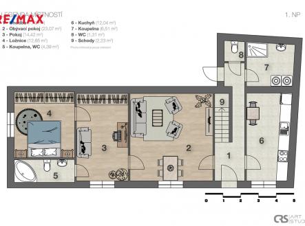 2d-layout-graficky-1.np.jpg | Prodej - dům/vila, 130 m²