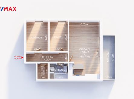 2-koty.jpg | Prodej bytu, 3+kk, 60 m²
