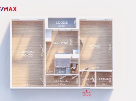 2-koty.jpg | Prodej bytu, 2+1, 70 m²