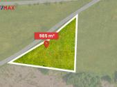 Prodej - pozemek, trvalý travní porost, 985 m²