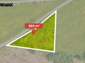 Prodej - pozemek, trvalý travní porost, 985 m²