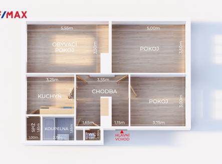 2.jpg | Prodej bytu, 3+1, 81 m²