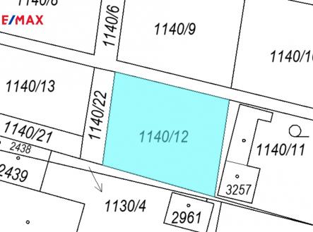 snimek-katastr.mapa.jpg | Prodej - pozemek, zahrada, 185 m²