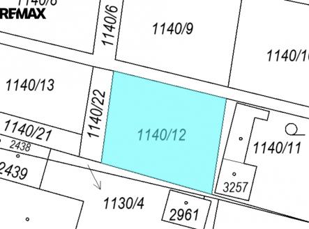 snimek-katastr.mapa.jpg | Prodej - pozemek, zahrada, 185 m²