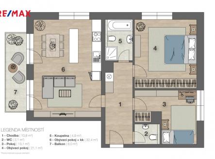 10.990.000.jpg | Prodej bytu, 3+kk, 98 m²