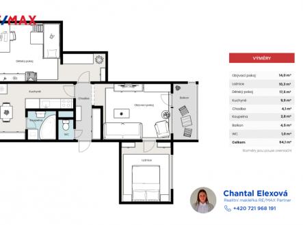 251002-tanvald-pudorys.png | Prodej bytu, 3+1, 61 m²