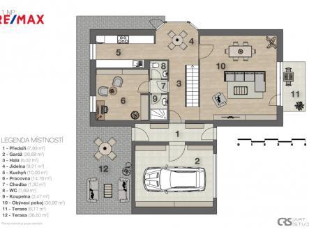 Přízemí | Prodej - dům/vila, 284 m²