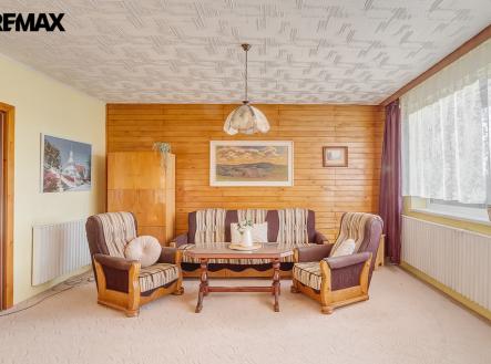 1. patro obývací pokoj | Prodej - dům/vila, 197 m²