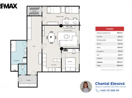 pudorys-oprava-b.png | Prodej bytu, 3+kk, 94 m²