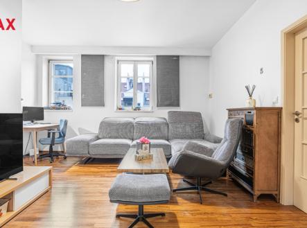 Obývací pokoj bytu | Pronájem bytu, 2+kk, 50 m²