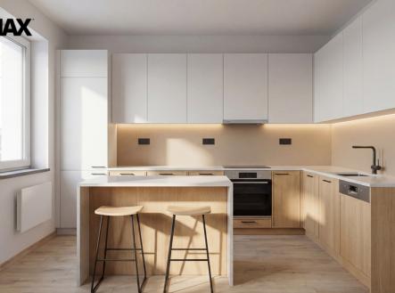 vizualizace kuchyně | Prodej - dům/vila, 80 m²