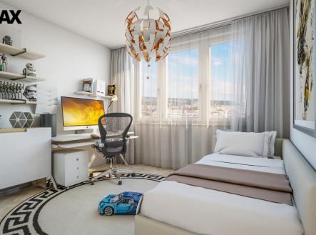 detsky-pokoj-vizualizace.jpg | Prodej bytu, 3+1, 66 m²