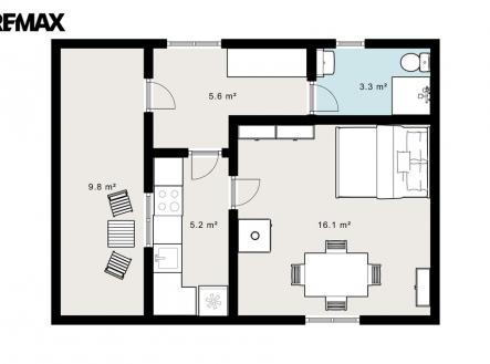 250222-chata-suchodol-pudorys.jpg | Prodej - chata/rekreační objekt, 31 m²