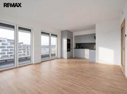 Vizualizace kuchyně | Pronájem bytu, 2+kk, 80 m²
