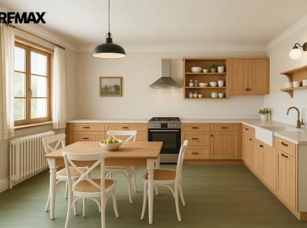 vizualizace - kuchyň | Prodej - dům/vila, 162 m²