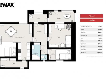 260312-dum-brusnice-pudorys.png | Prodej - dům/vila, 80 m²