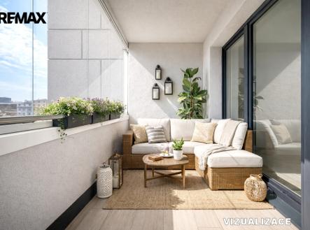 vizualizace-lodzie.png | Pronájem bytu, 1+kk, 31 m²