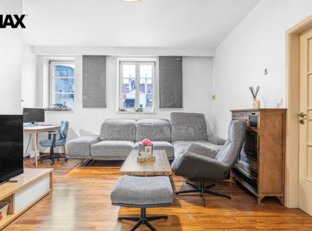 Obývací pokoj bytu | Pronájem bytu, 2+kk, 50 m²