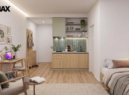 260417-vizualizace-byt-1.jpg | Prodej bytu, 1+kk, 23 m²